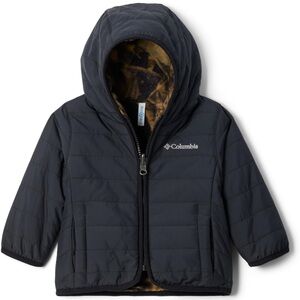 Columbia Black Quilted Hooded Jacket